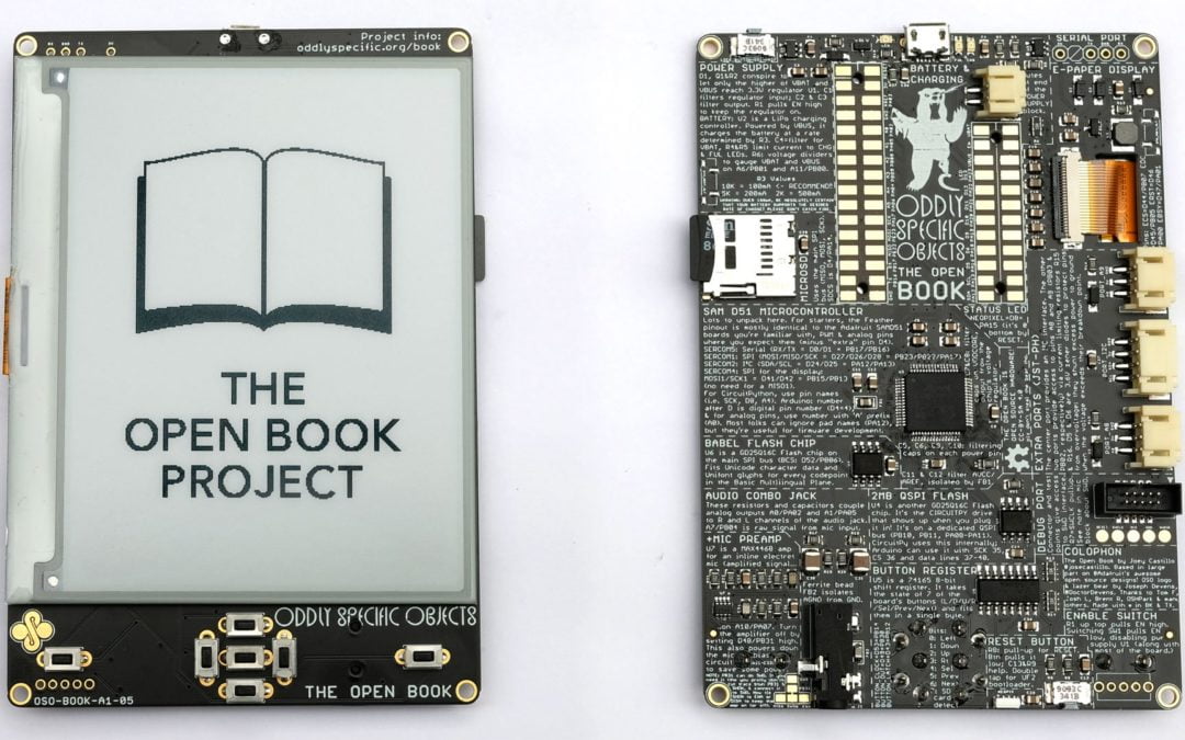 The Open Book Feather – Votre liseuse en open hardware