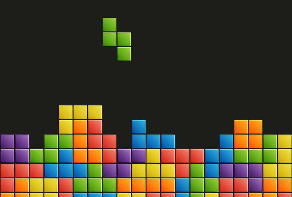 Jouer à Tetris à la première personne