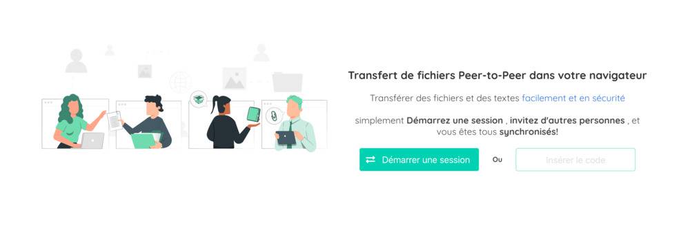 Comment transférer un fichier en P2P depuis votre navigateur ?