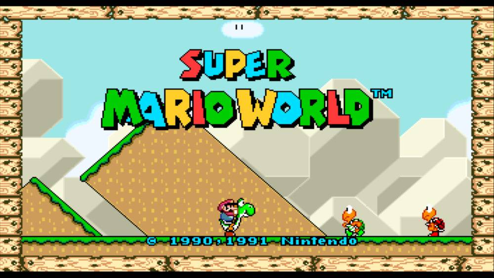 Super Mario World en 16:9
