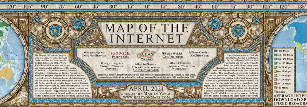 La carte d’Internet full HD pour découvrir de nouveaux cyber continents