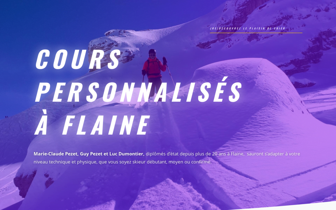 Ski Flaine Moniteurs