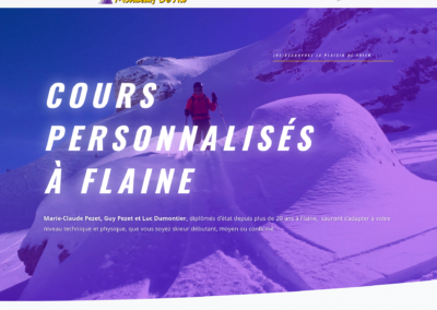 Ski Flaine Moniteurs