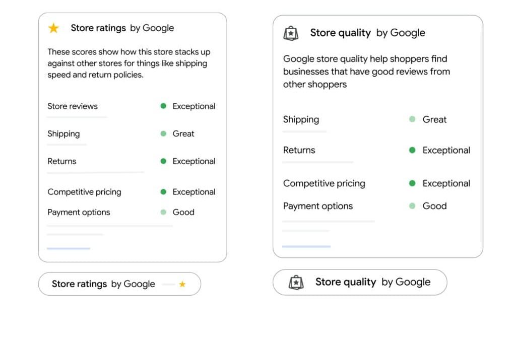 Google veut rassurer vos clients avec le Store Widget !
