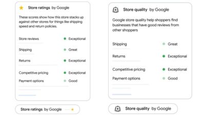 Google veut rassurer vos clients avec le Store Widget !